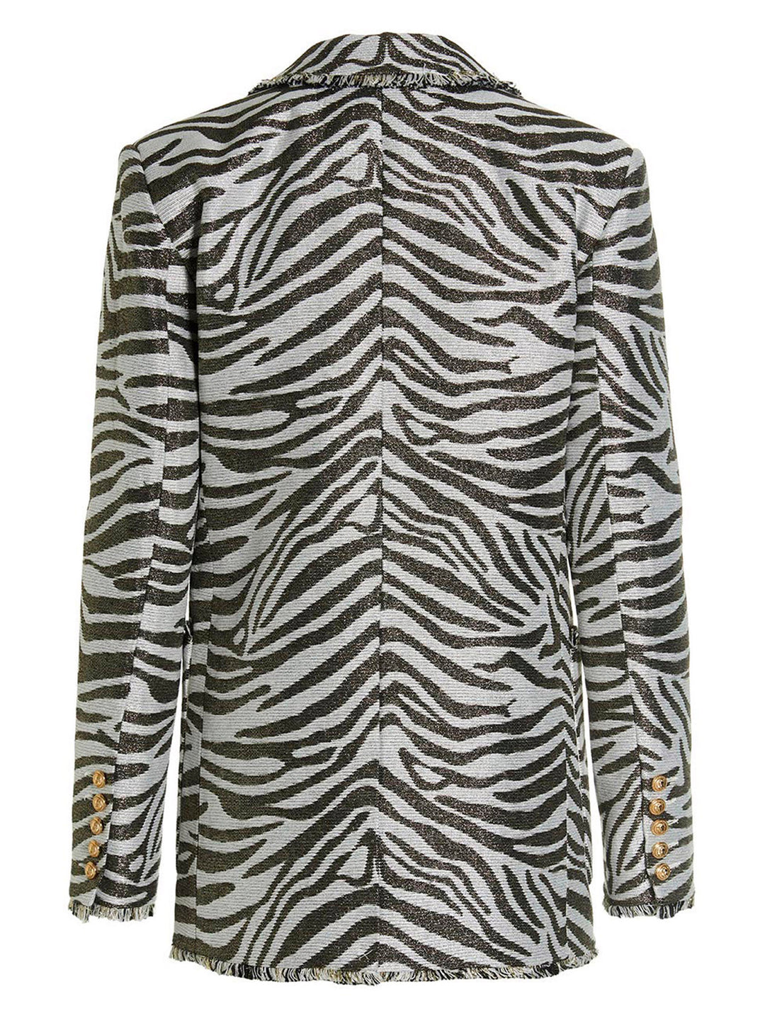 Zebra Blazer Jackets Multicolor