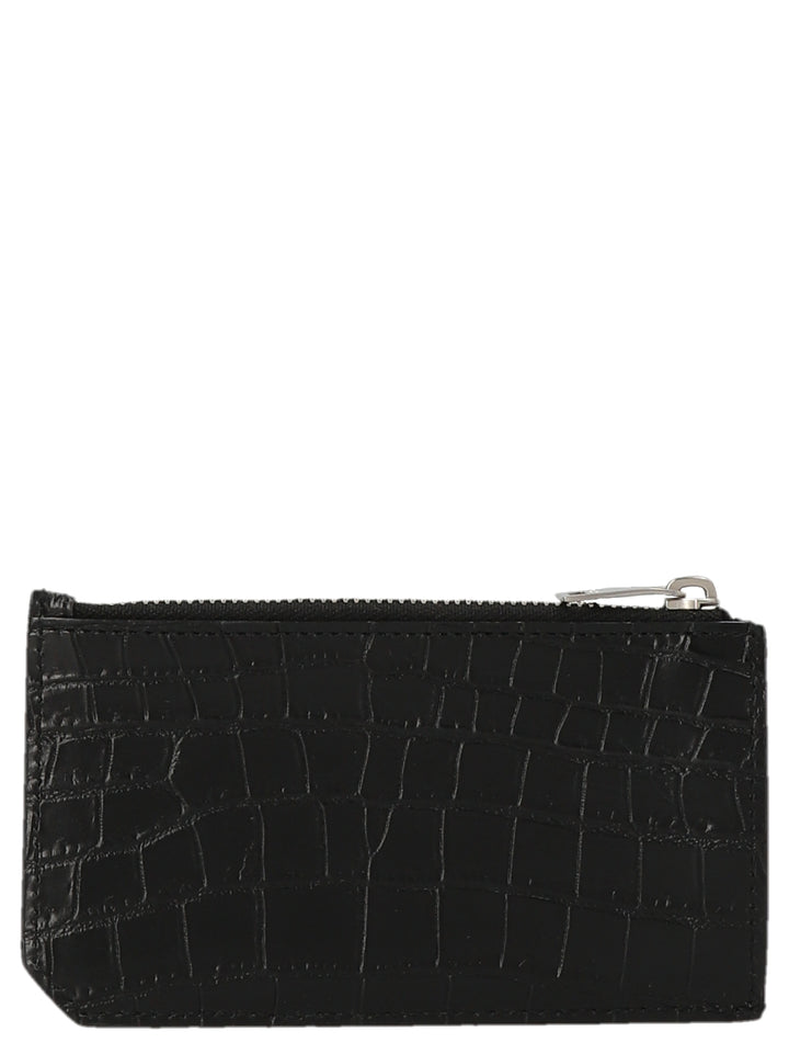 Saint Laurent Paris Wallets, Card Holders Black