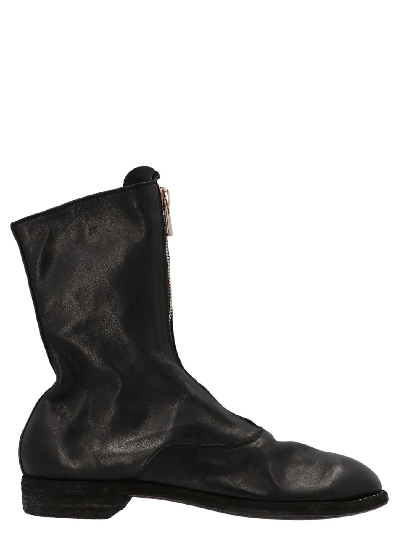 Guidi '310' Ankle Boots In Black