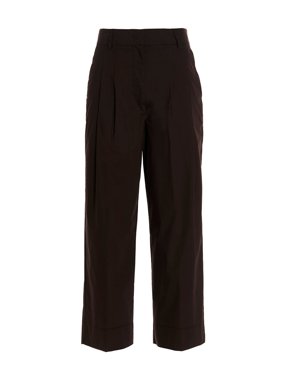 Cropped Pants Brown