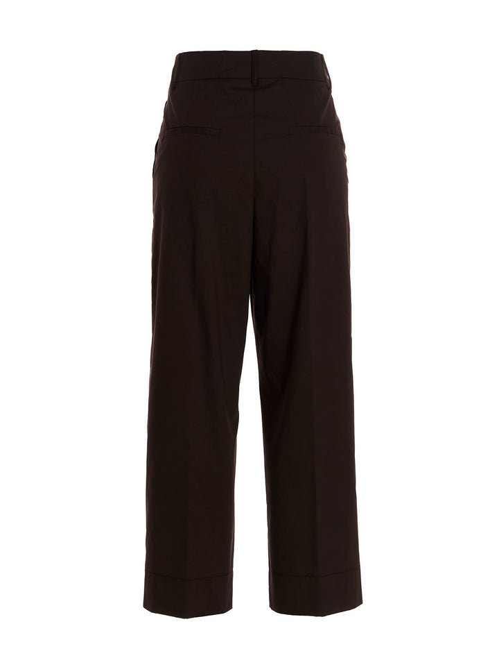 Cropped Pants Brown