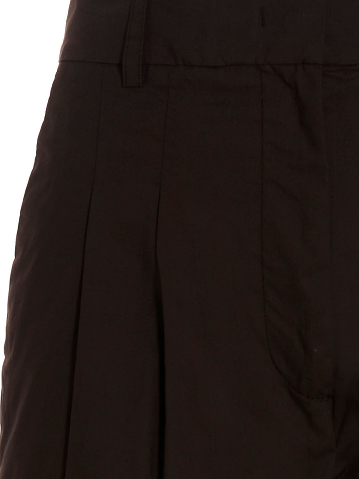 Cropped Pants Brown