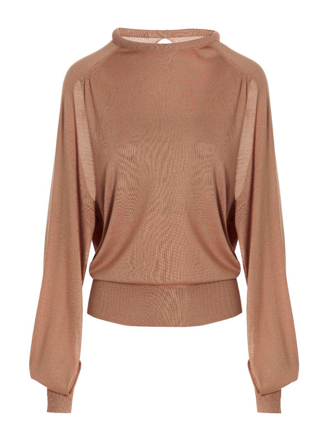 Cut out insert top sweater