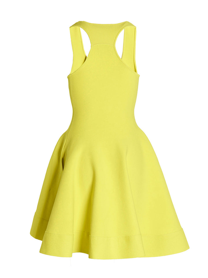 Knitted Dress Dresses Yellow