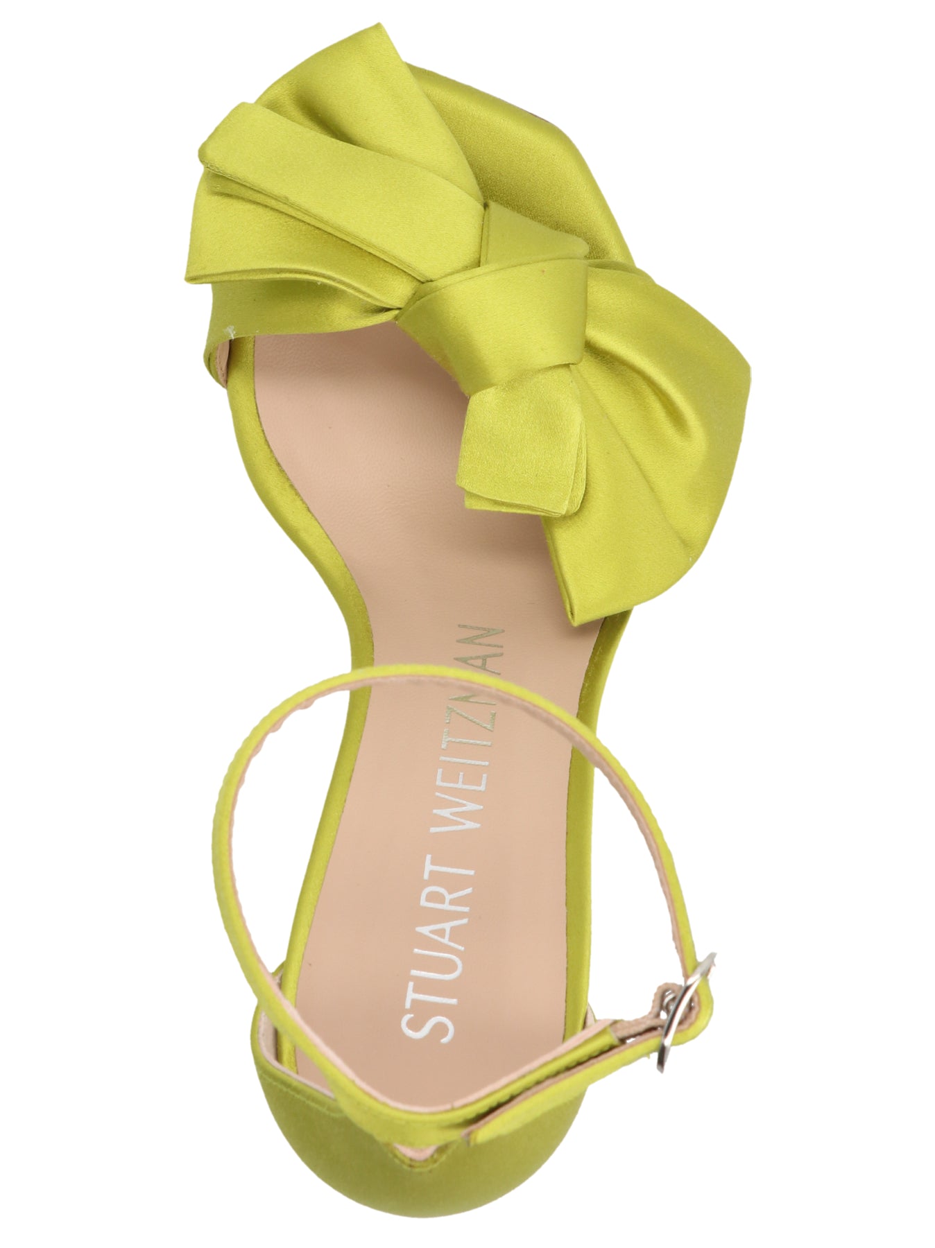 Shop Stuart Weitzman 'nude Loveknot' Sandals In Beige
