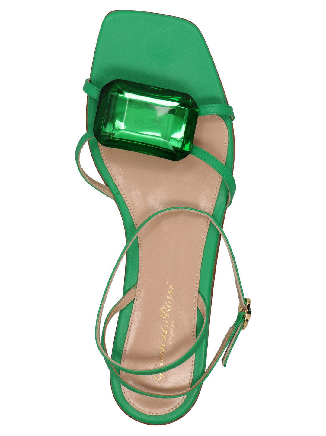 Jewel Sandals Green