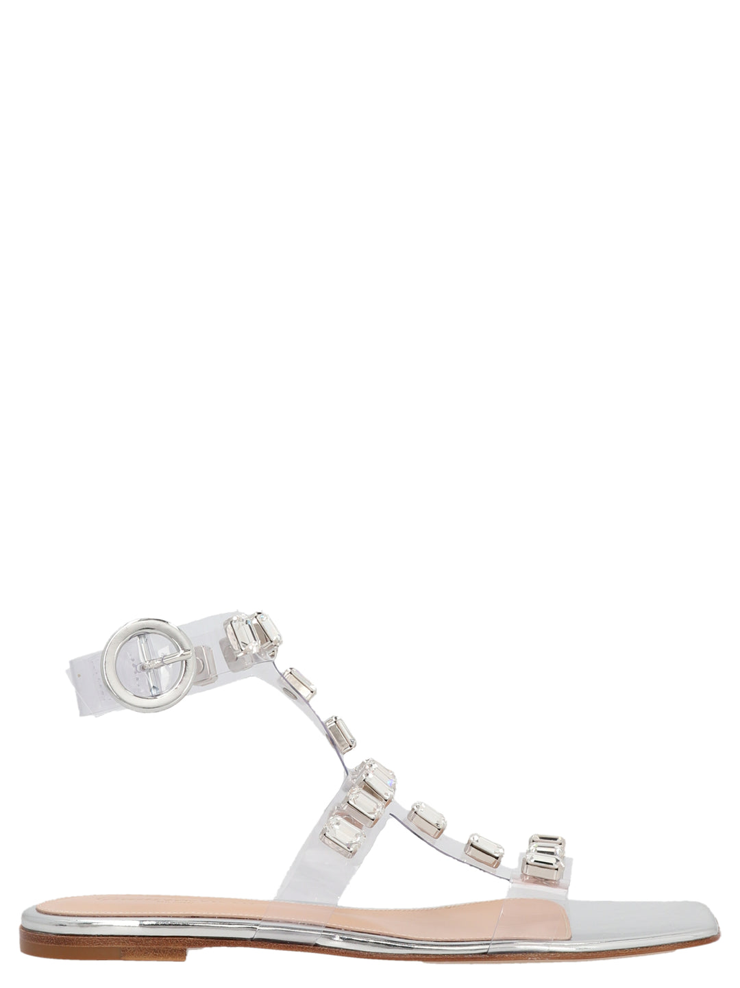 Crystal Crash Sandals Silver