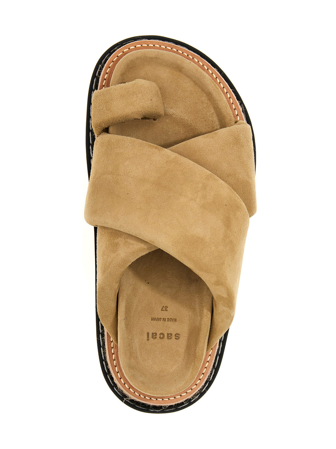 Multiple Sole Sandals Beige