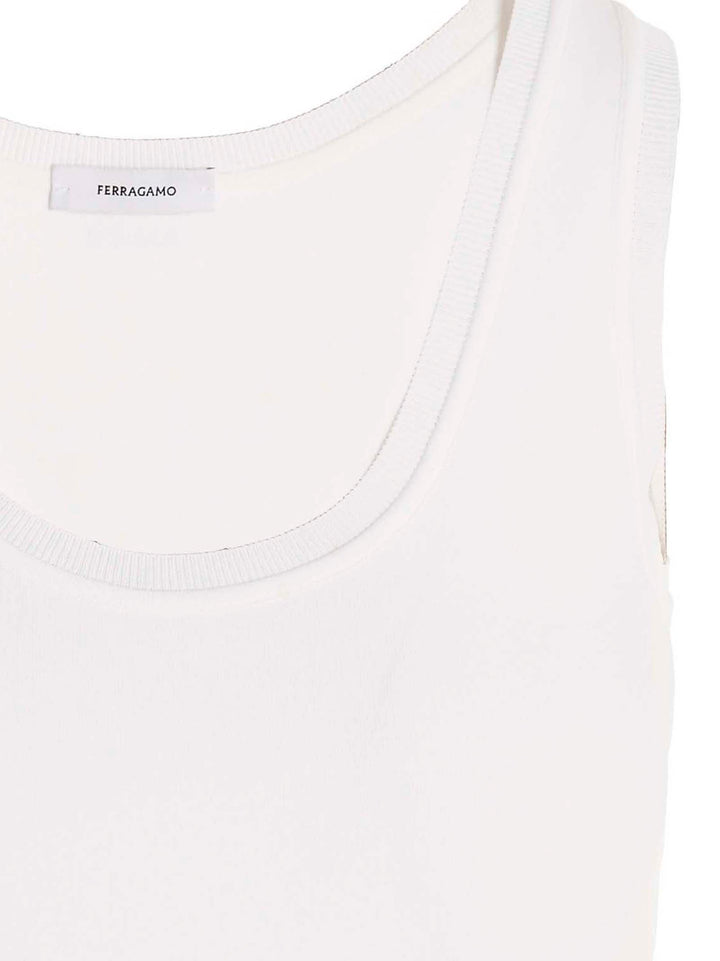 Basic Tank Top Tops White