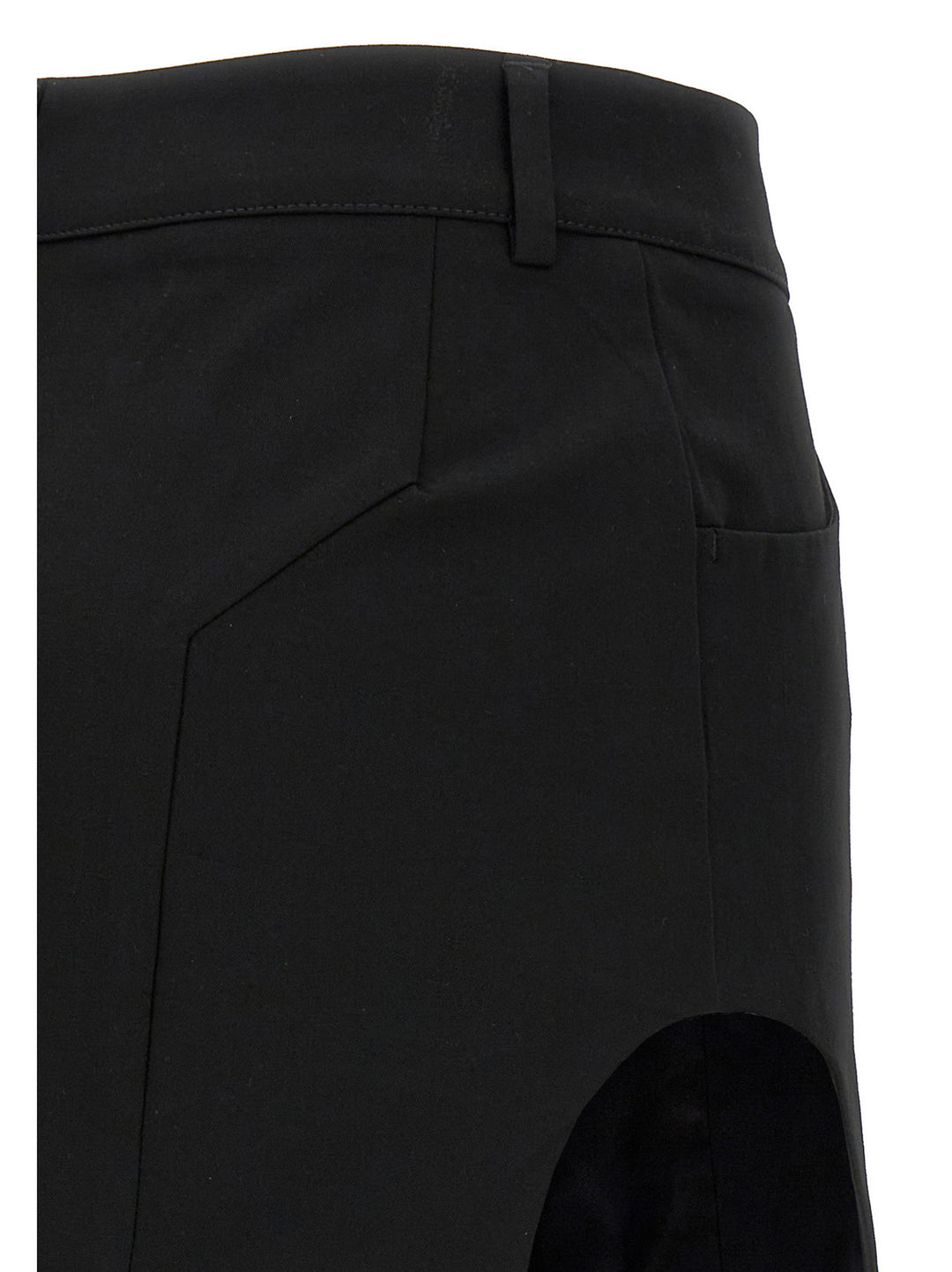 'Gabardine Cut Out' skirt