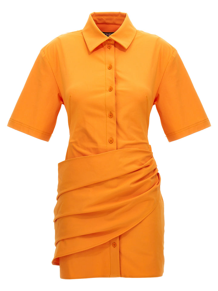 La Robe Camisa Dresses Orange