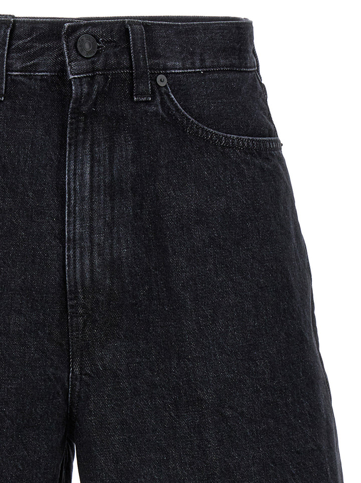 Denim Bermuda Shorts Bermuda, Short Black