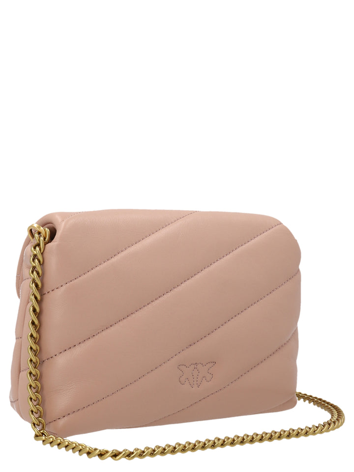 Love Baby Puff Crossbody Bags Pink