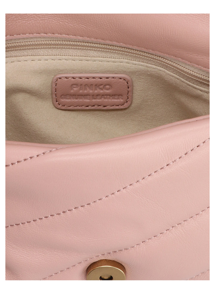 Love Baby Puff Crossbody Bags Pink