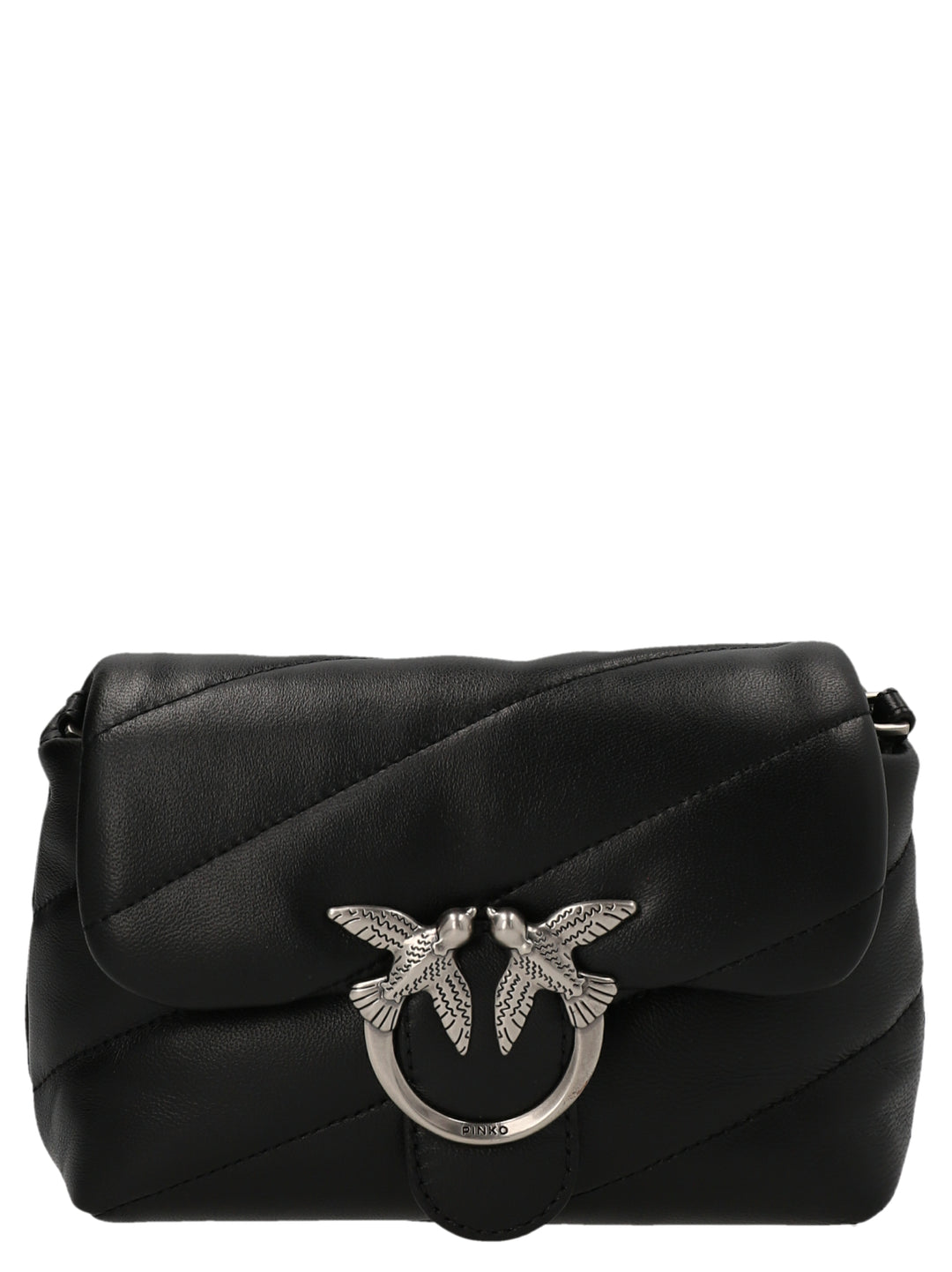 Love Baby Puff Crossbody Bags Black