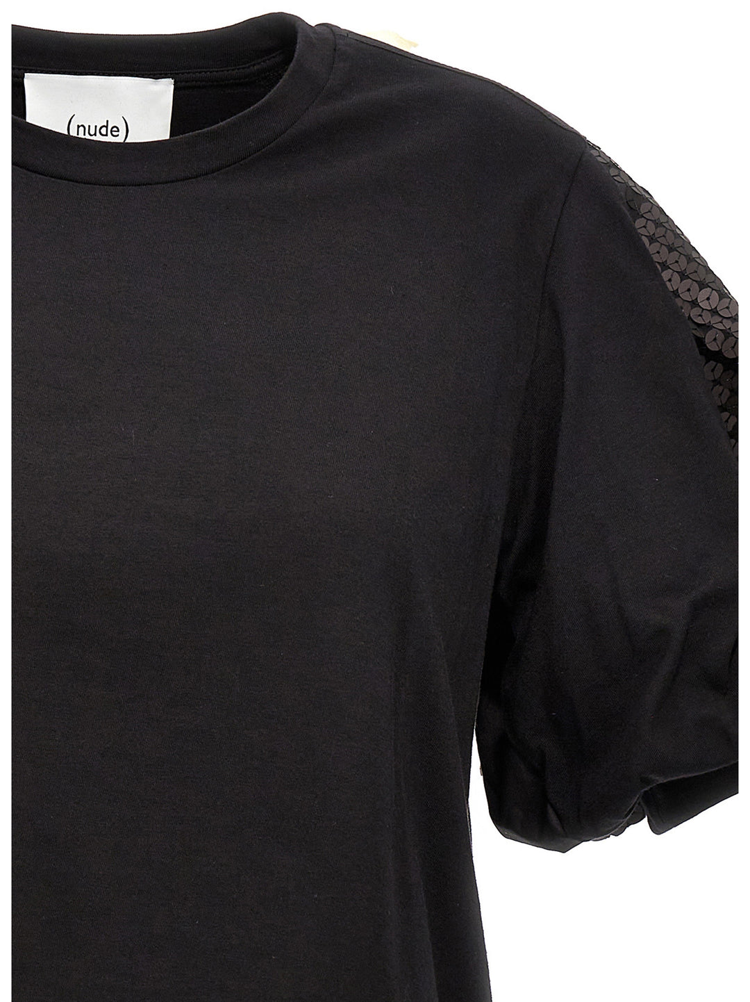 Sequin T-Shirt Black