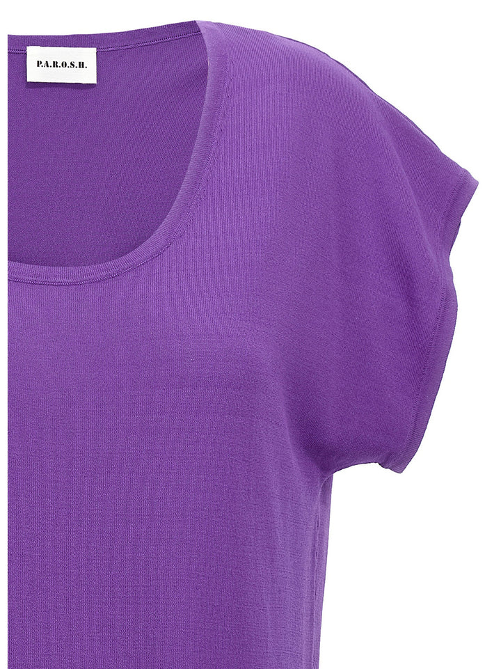 Roux T-Shirt Purple