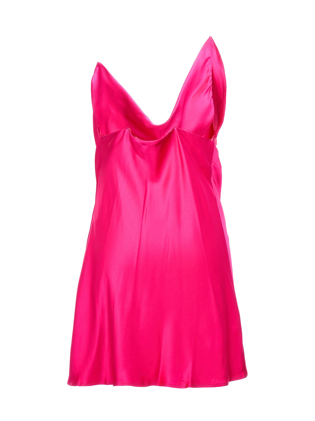 Satin Dress Dresses Fuchsia