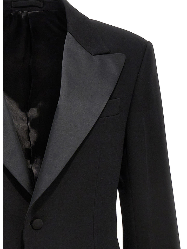 Tuxedo Blazer Jacket Jackets Black