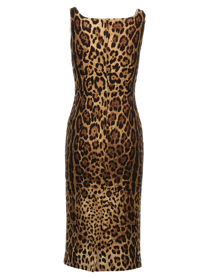 Animalier Dress Dresses Multicolor