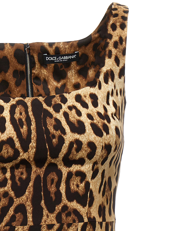 Animalier Dress Dresses Multicolor