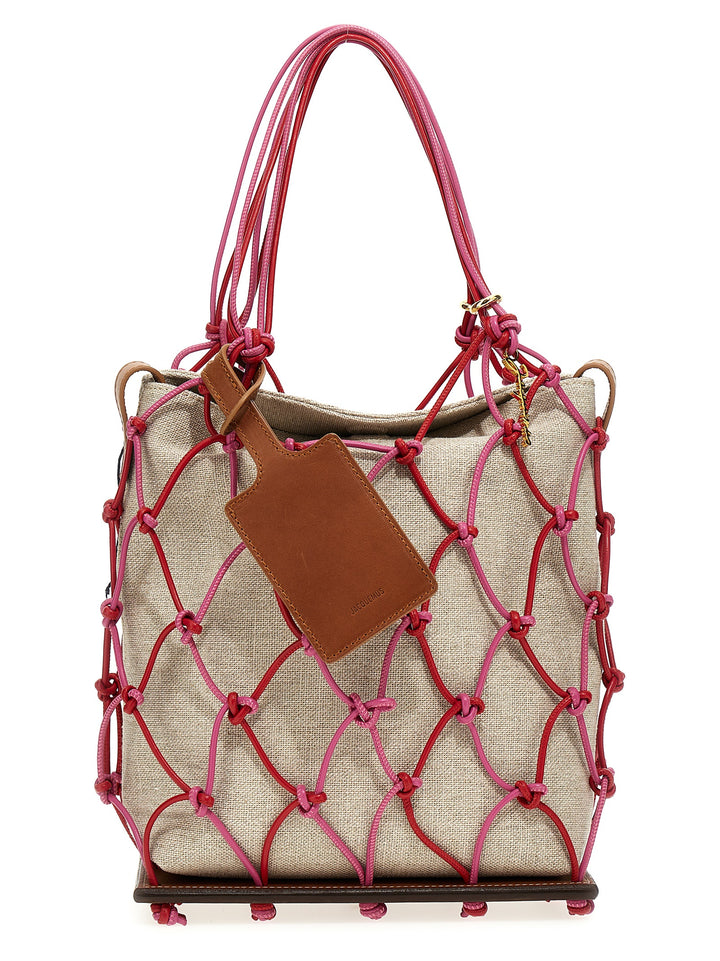 Le Petit Filet Pralu Hand Bags Pink