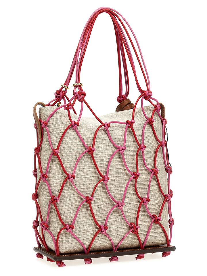 Le Petit Filet Pralu Hand Bags Pink