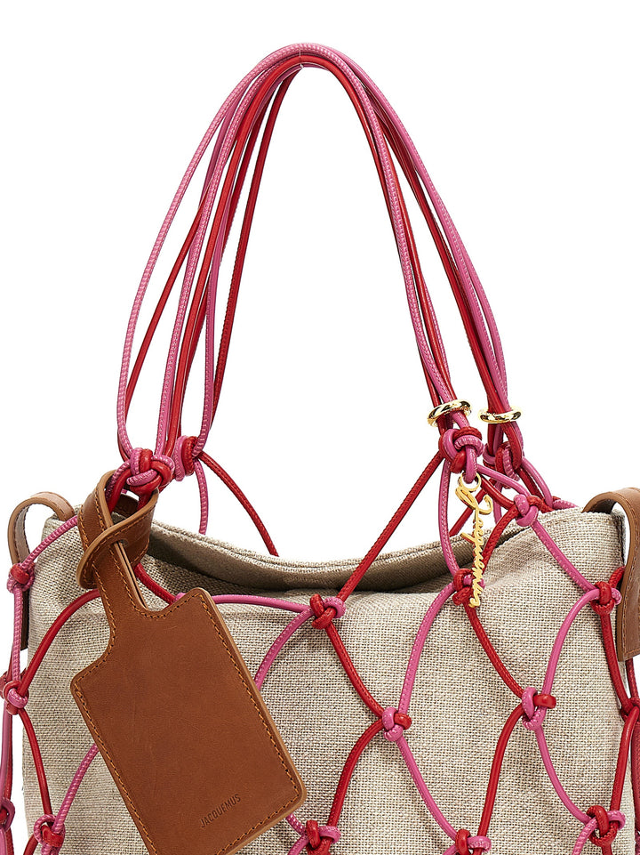 Le Petit Filet Pralu Hand Bags Pink