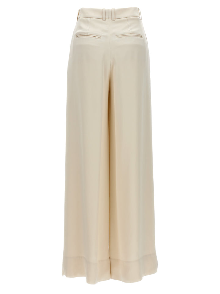 Palazzo Pants White