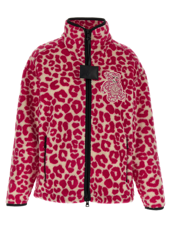 Pile Moncler Genius X X J.W.Anderson Sweatshirt Fuchsia