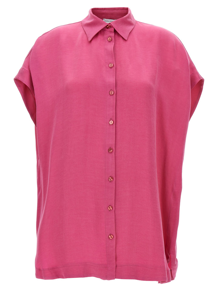 Santa Viscose Shirt, Blouse Fuchsia