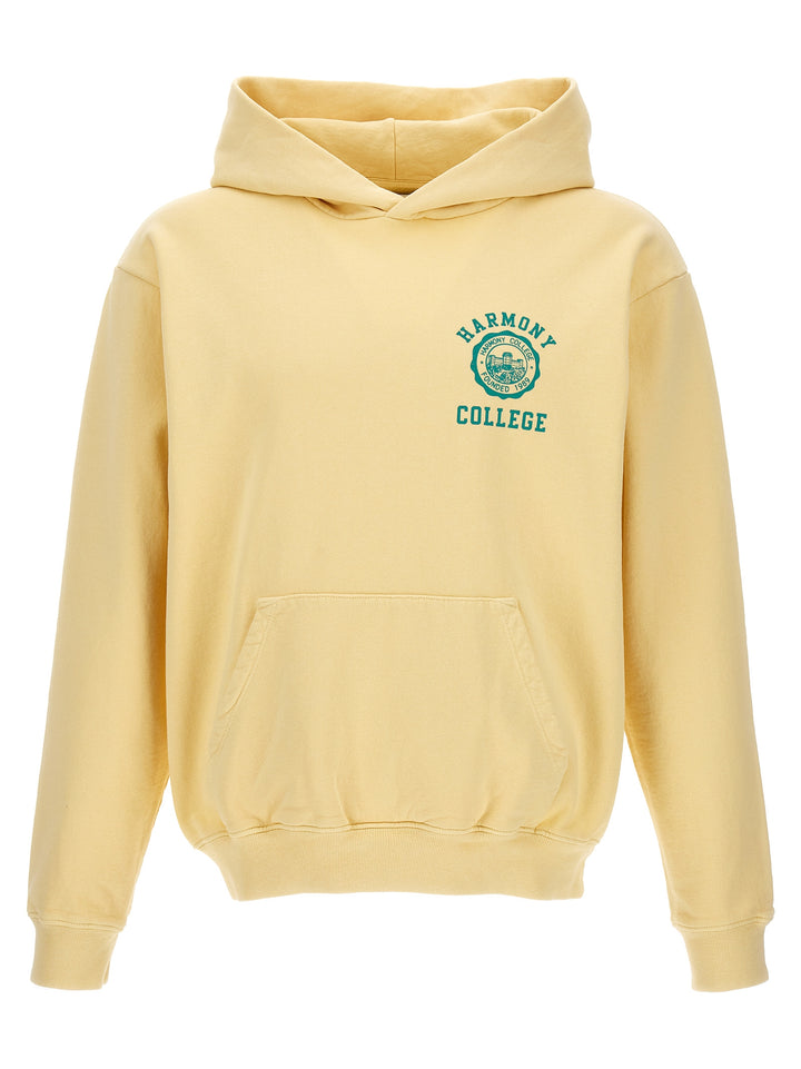 Sany College Emblem Sweatshirt Yellow