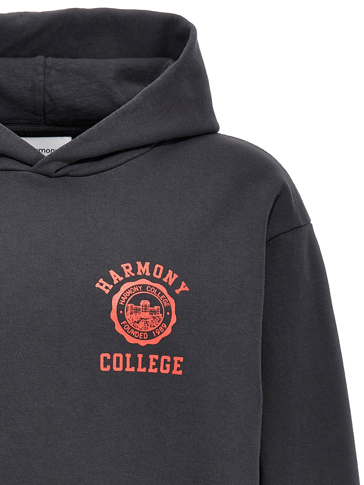 Sany College Emblem Sweatshirt Gray