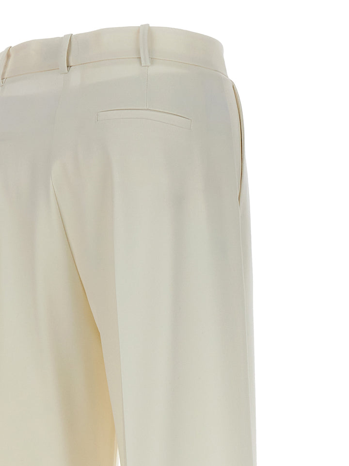 Elastic Pants White