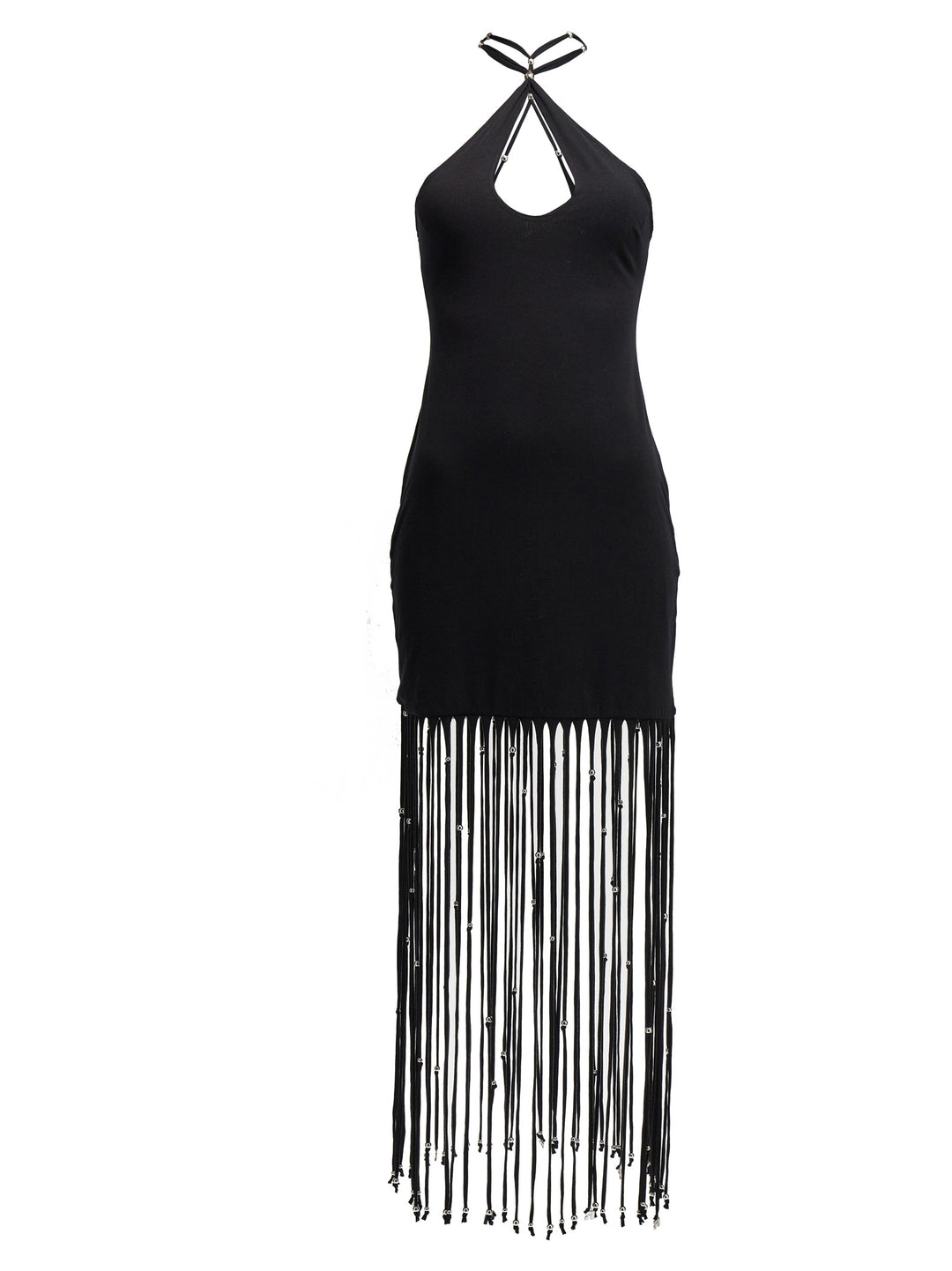 Sunday Capsule Bead Fringed Dress Dresses Black