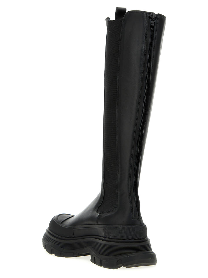 Tread Slick Boots, Ankle Boots Black