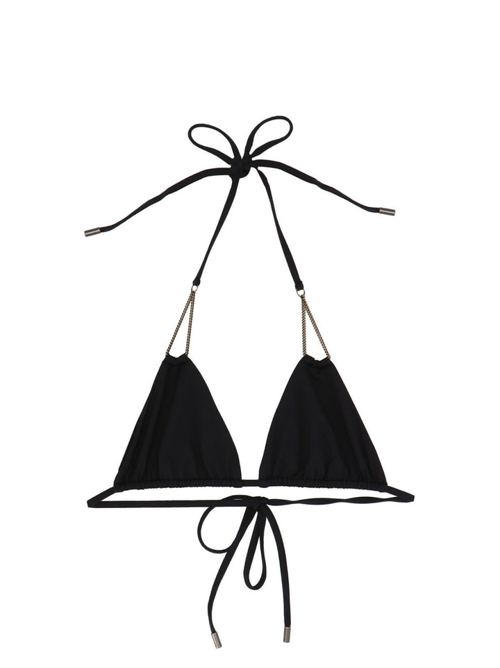 Triangle Bikini Top Beachwear Black