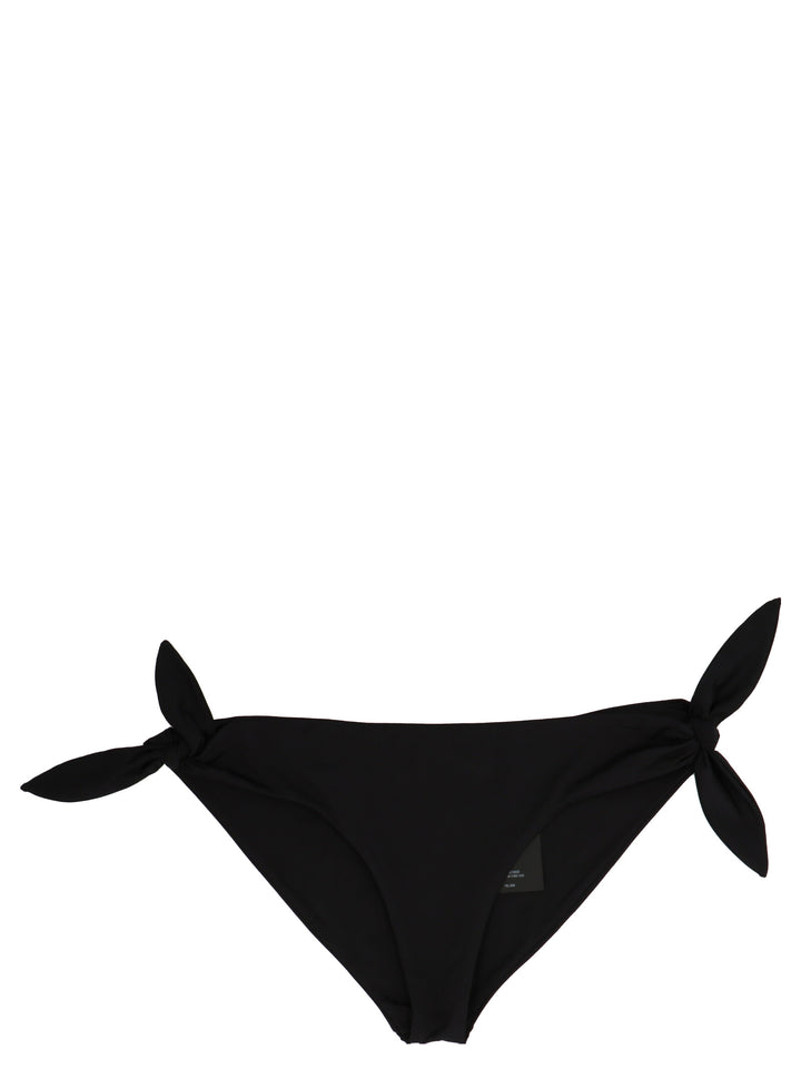 Bikini Lace-Up Briefs Beachwear Black