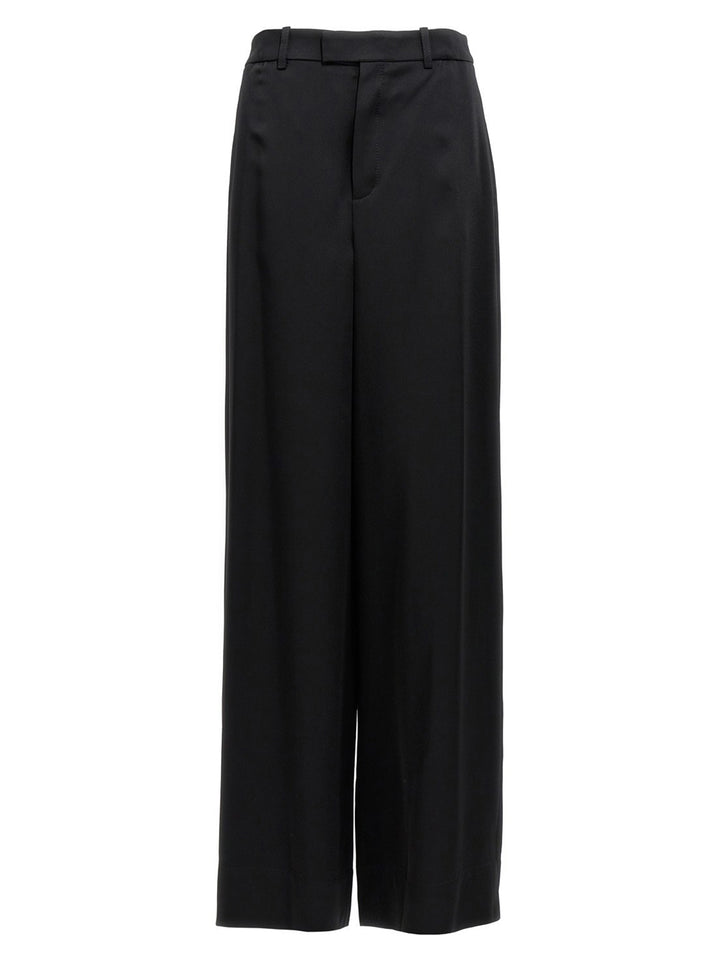 Satin CrêPe Pants Black