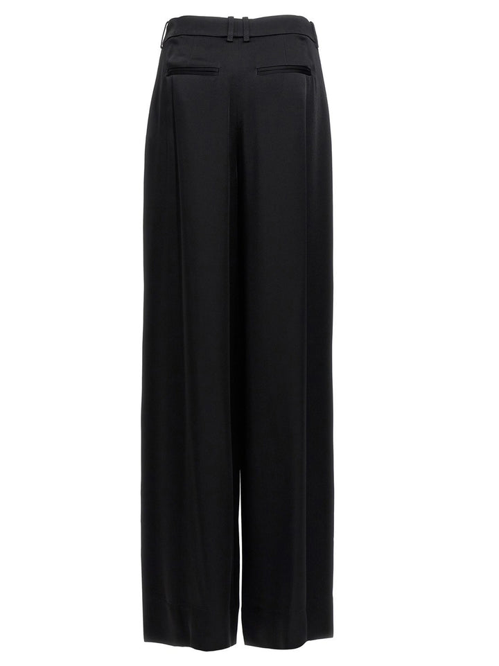 Satin CrêPe Pants Black