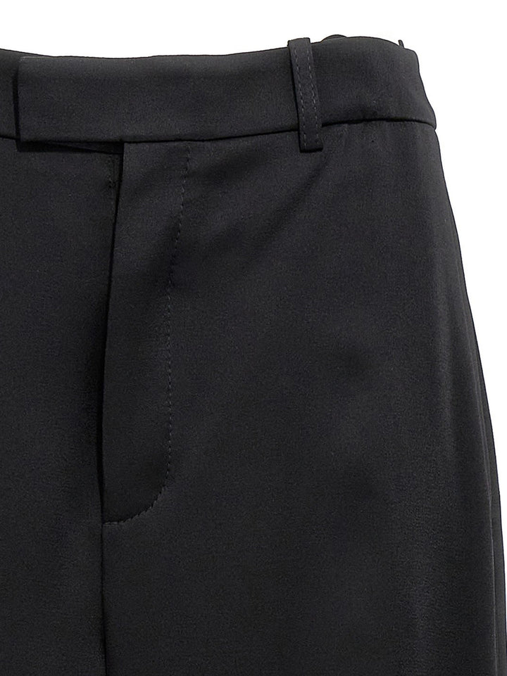 Satin CrêPe Pants Black