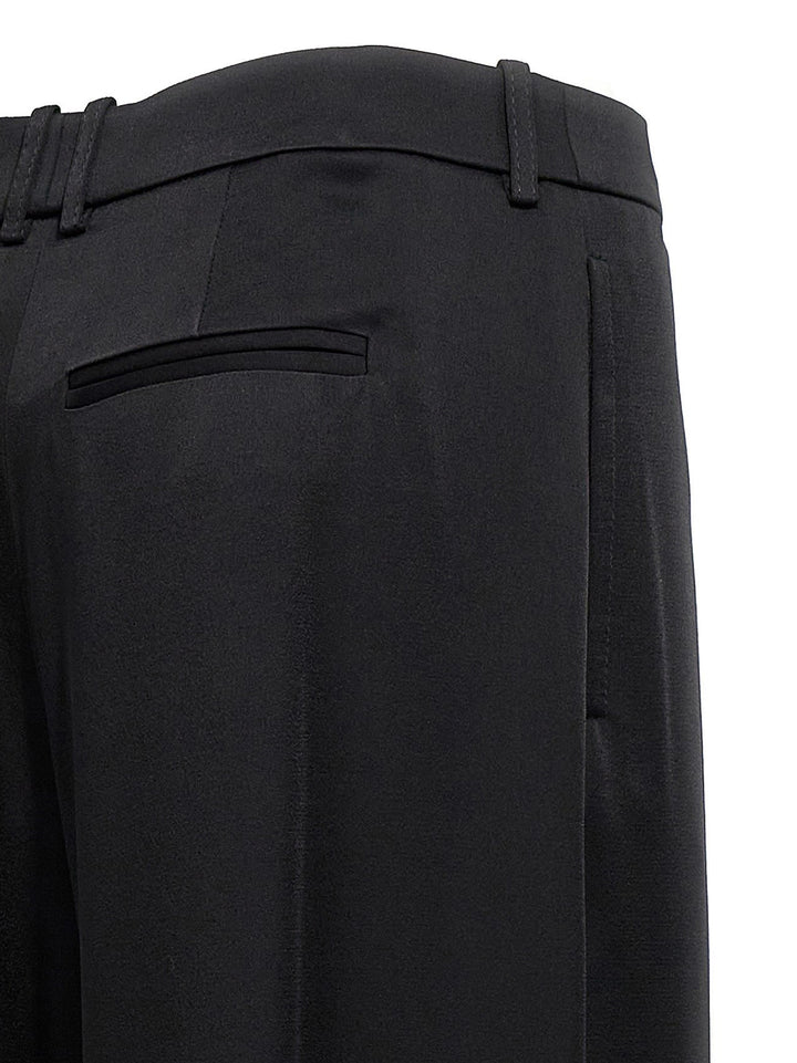 Satin CrêPe Pants Black