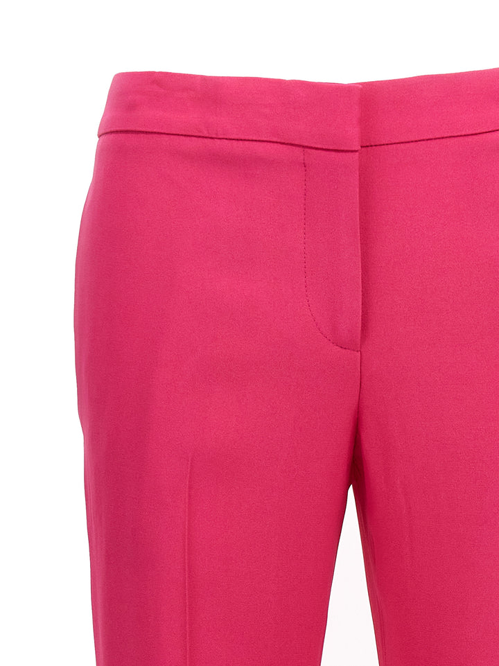 CrêPe Cigarette Pants Fuchsia