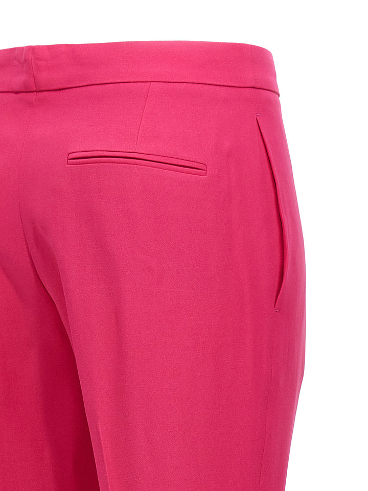 CrêPe Cigarette Pants Fuchsia