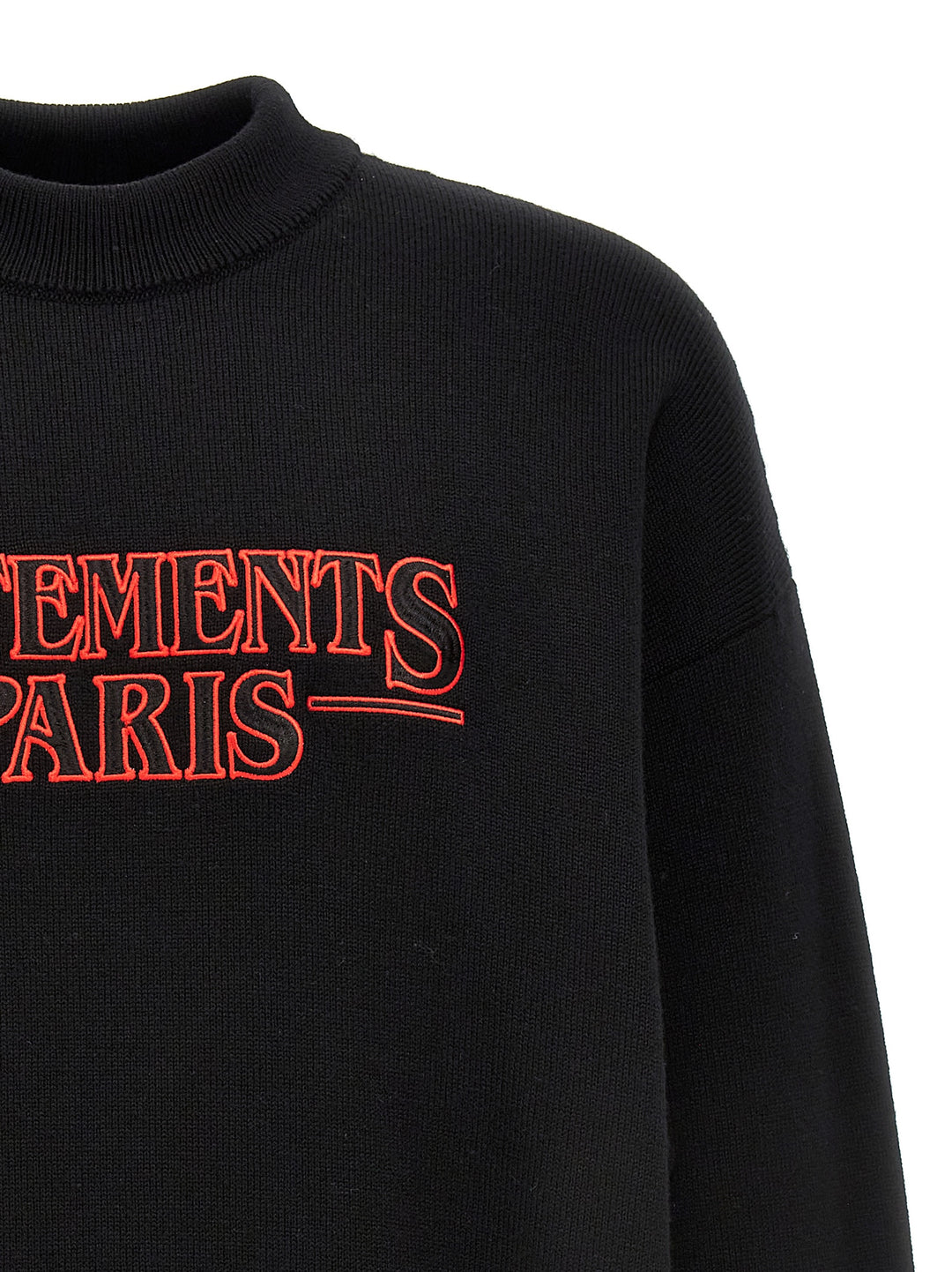 Vetements Paris Sweatshirt Black