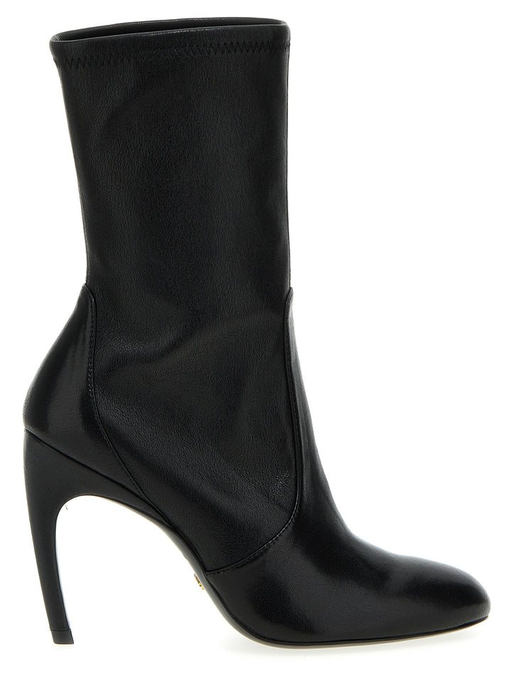 Lux Curl Ankle Boots Boots, Ankle Boots Black