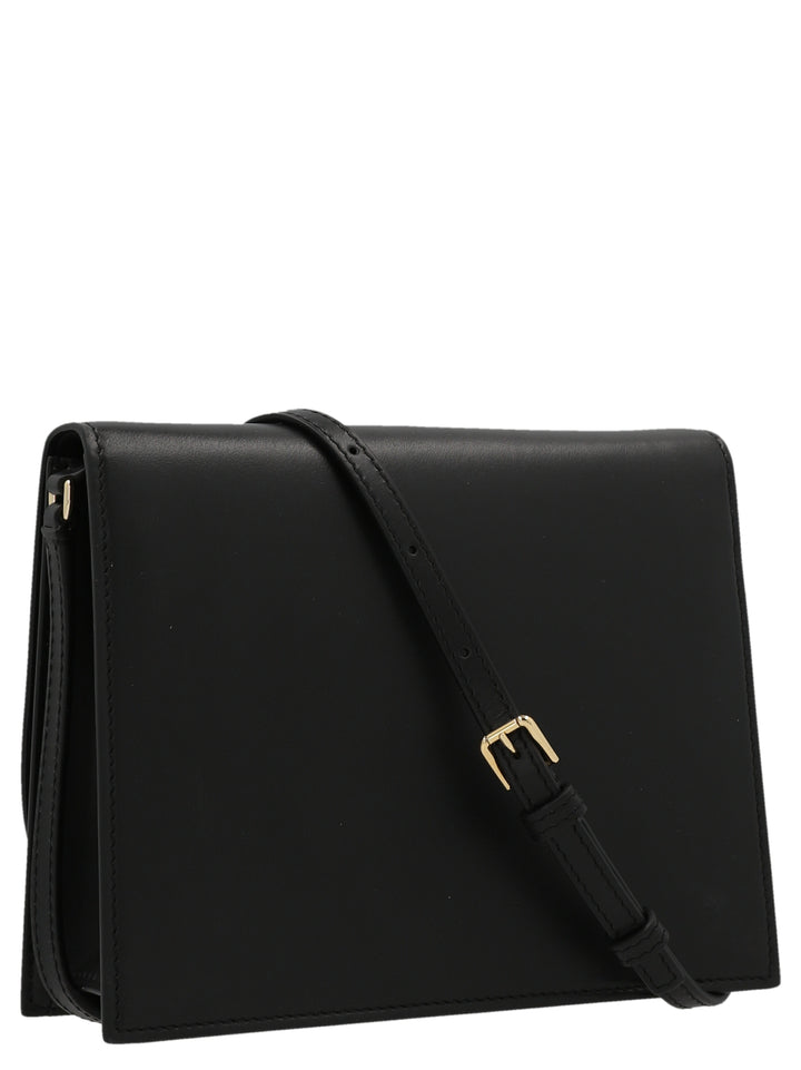 Logo Crossbody Bag Crossbody Bags Black