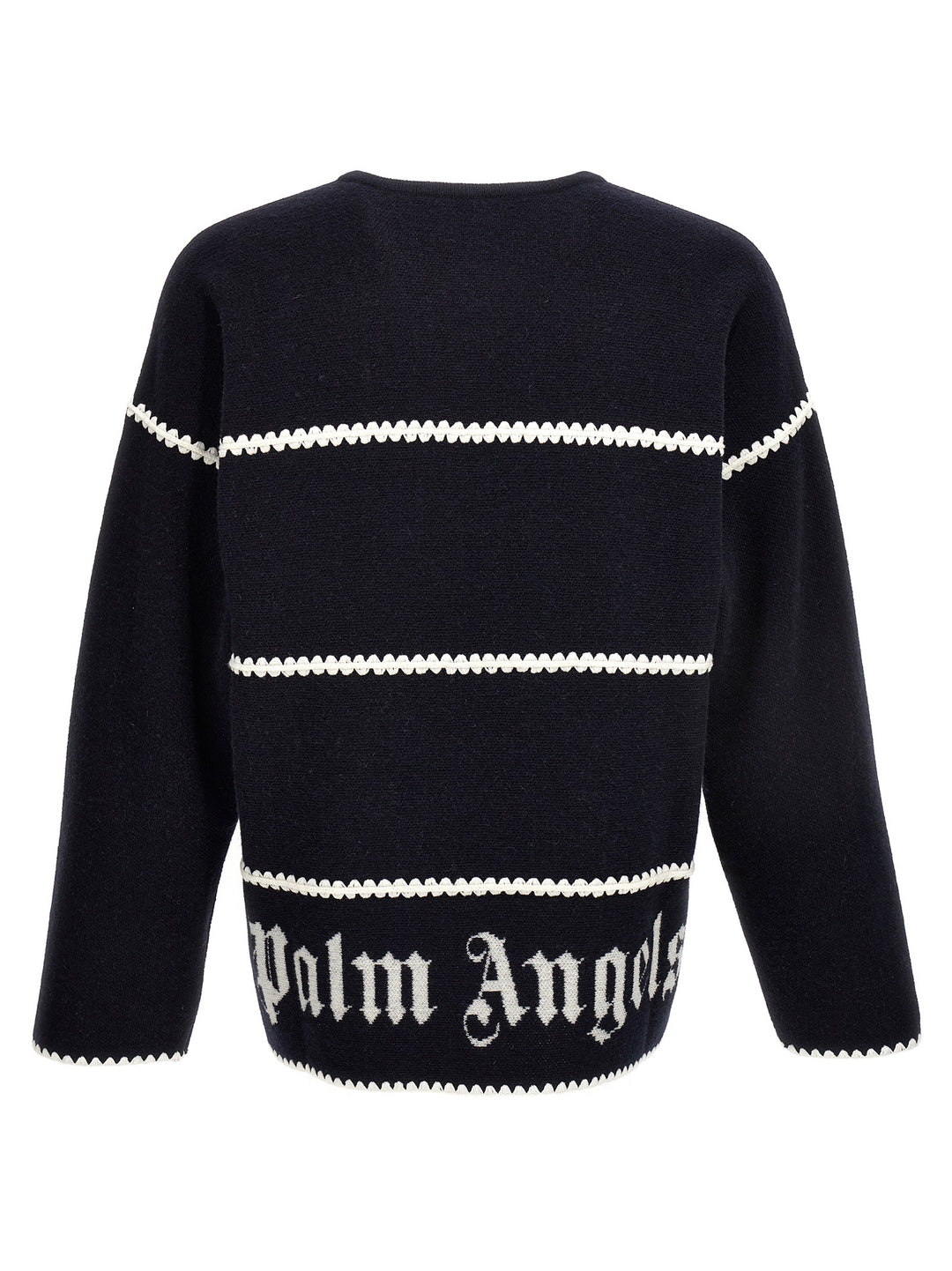 Pa Monogram Striped Sweater Sweater, Cardigans Blue