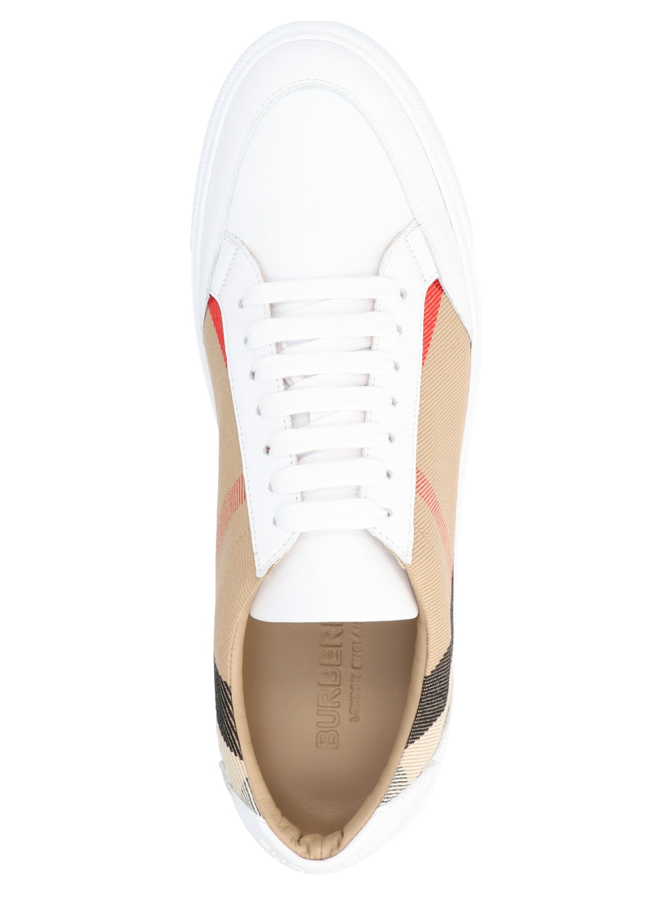 Shop Burberry New Salmond Sneakers Multicolor