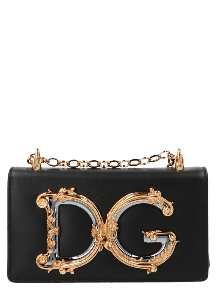 Dg Girl Crossbody Bags Black